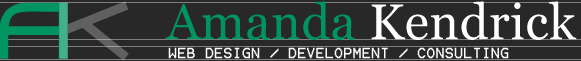 Amanda Kendrick :: Web Design / Development / Consulting